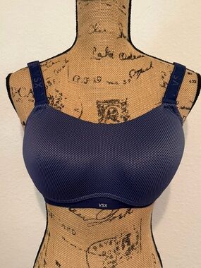 Navy Blue Victoria's Secret VSX mesh sports bra 36D